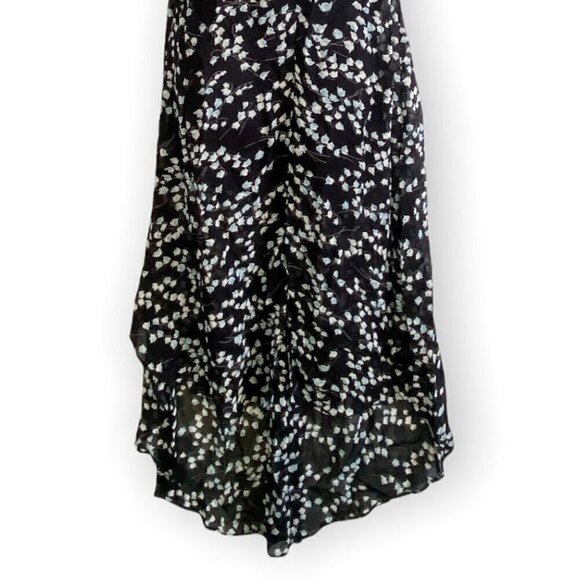 REFORMATION  Floral Print Sheer Sleeveless Maxi Tent Dress, Size S, with slip - Picture 14 of 16